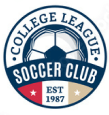 College league soccer club emblems