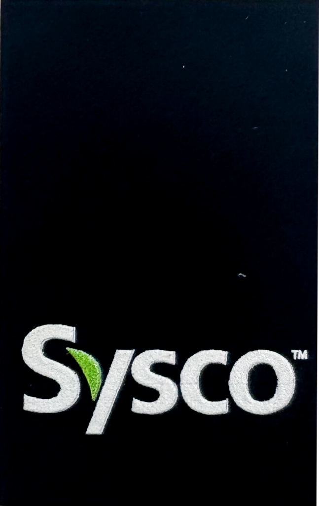 Sysco clip label